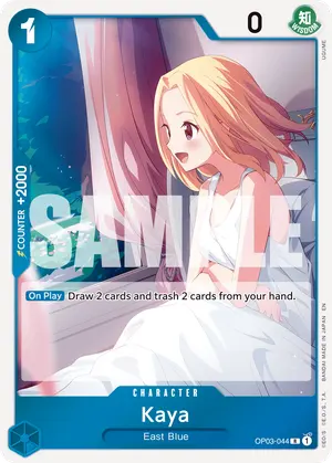 Carta Kaya OP03-044, versión Normal