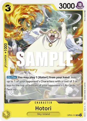 Carta Hotori OP05-111, versión Promo