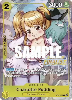 Carta Charlotte Pudding ST07-008, versión Arte alternativo