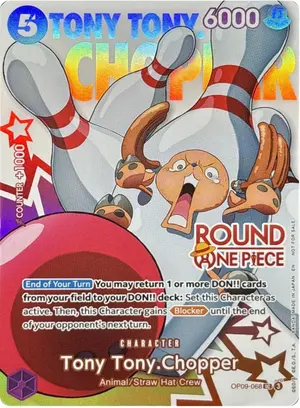 Carta Tony Tony.Chopper OP09-068, versión Arte alternativo