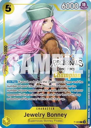 Carta Jewelry Bonney P-085, versión Promo