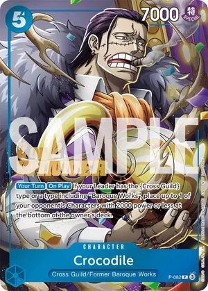Carta Crocodile P-082, versión Promo