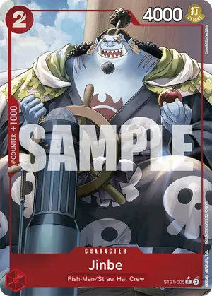 Carta Jinbe ST21-005, versión Arte alternativo