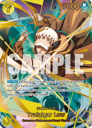Carta Trafalgar Law OP10-119, versión SP
