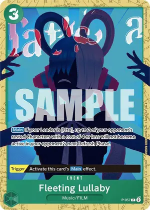 Carta Fleeting Lullaby P-057, versión Promo