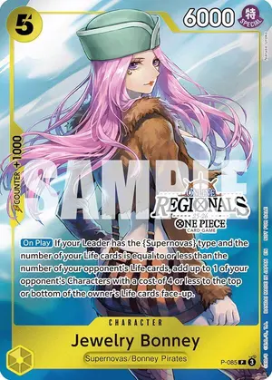 Carta Jewelry Bonney P-085, versión Promo