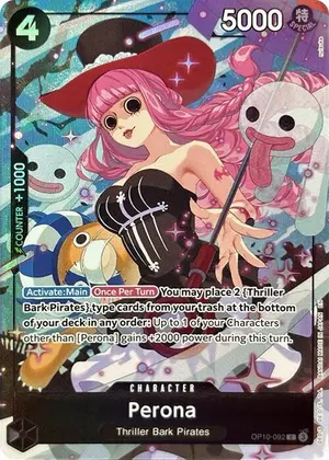 Carta Perona OP10-092, versión Arte alternativo