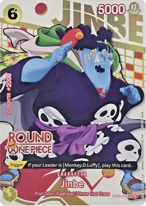 Carta Jinbe ST29-005, versión Arte alternativo