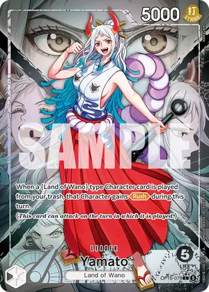 Carta Yamato OP16-079, versión Arte alternativo