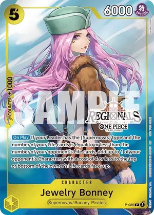 Carta Jewelry Bonney P-085, versión Promo