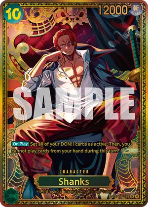 Carta Shanks OP13-028, versión SP