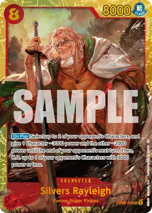 Carta Silvers Rayleigh OP08-118, versión Normal