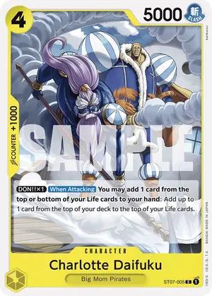 Carta Charlotte Daifuku ST07-005, versión Normal