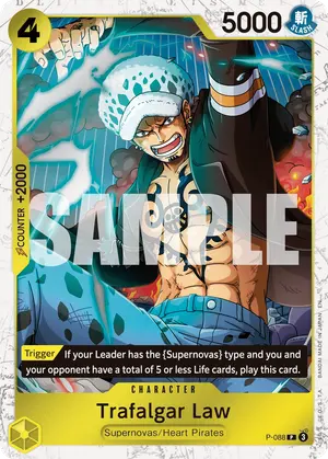 Carta Trafalgar Law P-088, versión Normal