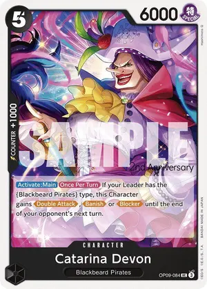 Carta Catarina Devon OP09-084, versión Promo