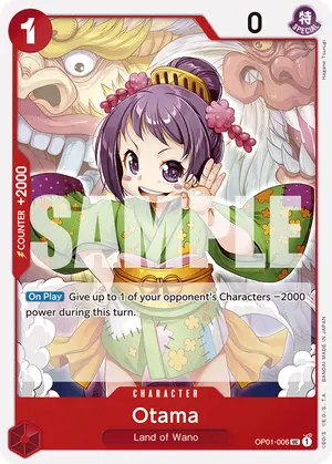 Carta Otama OP01-006, versión Normal