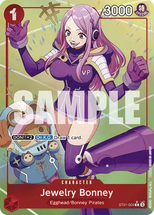 Carta Jewelry Bonney ST21-004, versión Arte alternativo