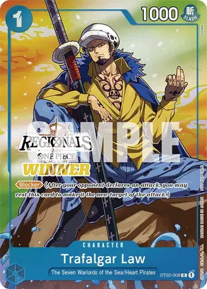 Carta Trafalgar Law ST03-008, versión Arte alternativo