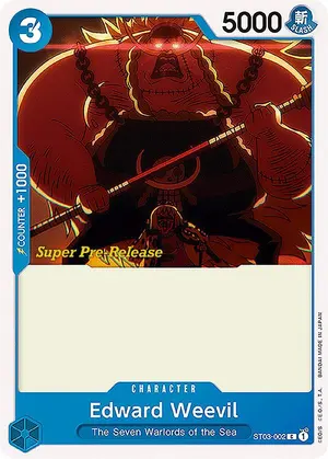 Carta Edward Weevil ST03-002, versión Promo