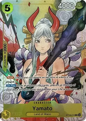 Carta Yamato ST13-016, versión Arte alternativo