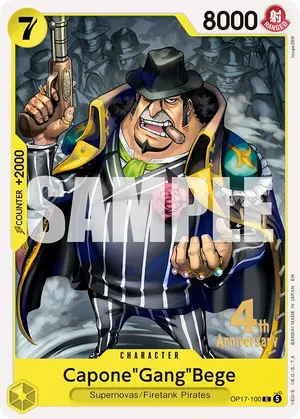 Carta Capone"Gang"Bege OP17-100, versión Promo