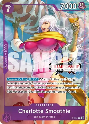 Carta Charlotte Smoothie P-090, versión Promo