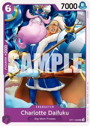 Carta Charlotte Daifuku OP11-068, versión Normal