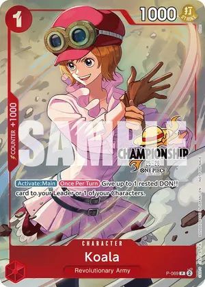 Carta Koala P-069, versión Promo