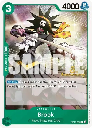 Carta Brook OP13-034, versión Promo