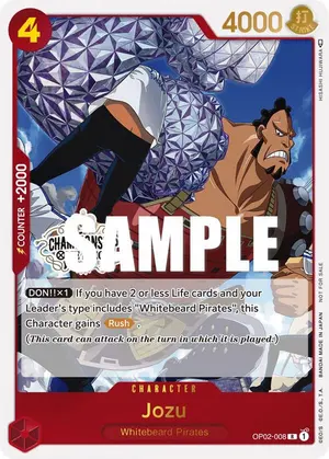 Carta Jozu OP02-008, versión Arte alternativo