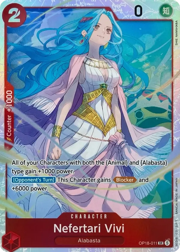 Carta Nefertari Vivi OP18-011