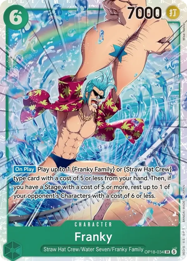Franky OP18-034 card
