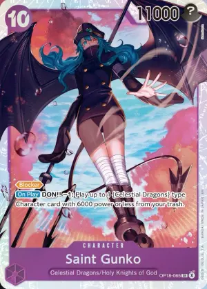 Carta Saint Gunko OP18-065