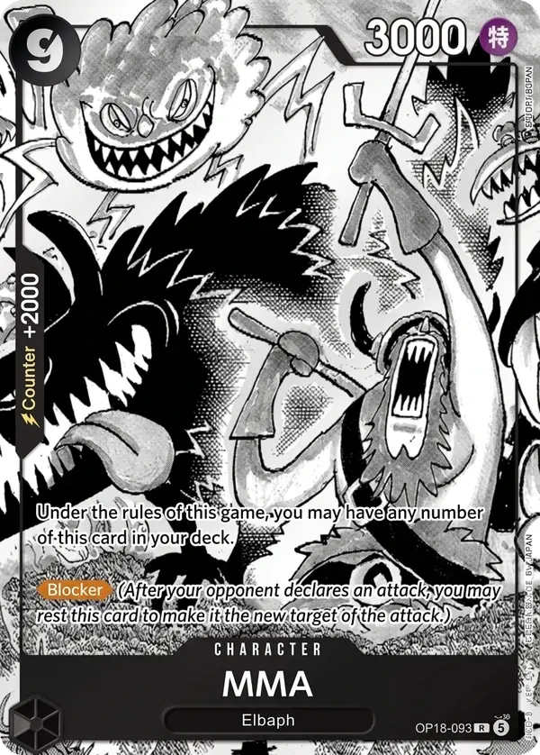 Carta MMA OP18-093